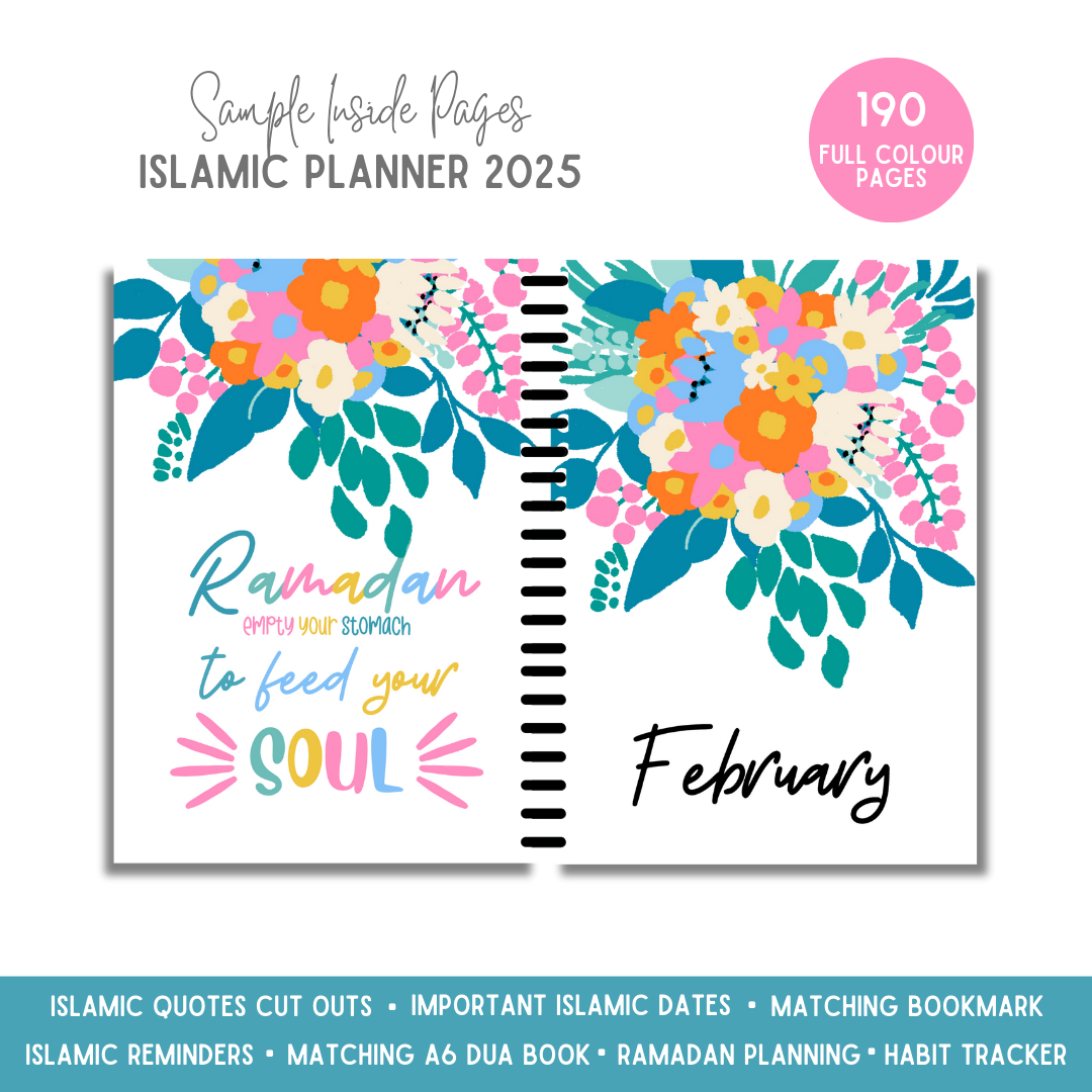 PRE ORDER Islamic Planner Kit 2025