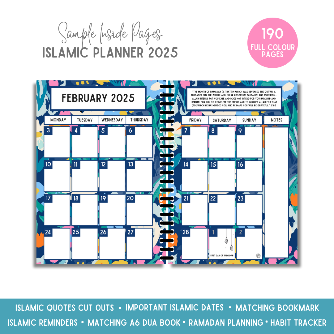 PRE ORDER Islamic Planner Kit 2025