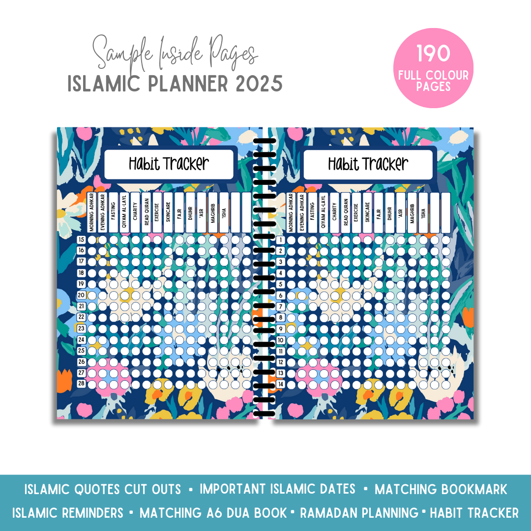 PRE ORDER Islamic Planner Kit 2025