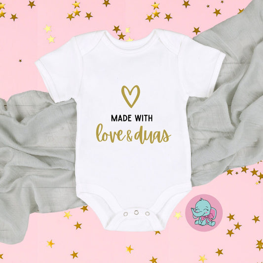 Made With Love & Duas Baby Vest